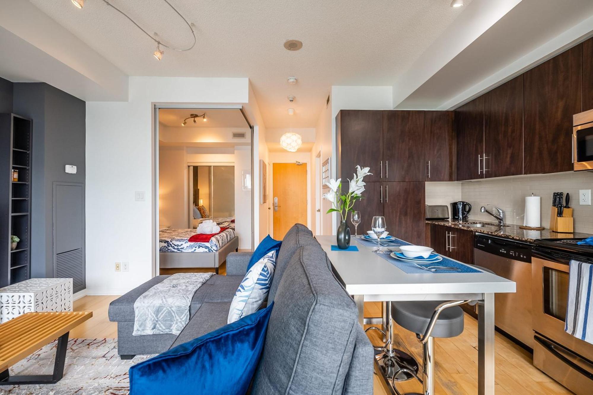 1Br Luxury Condo - Downtown Toronto Luaran gambar