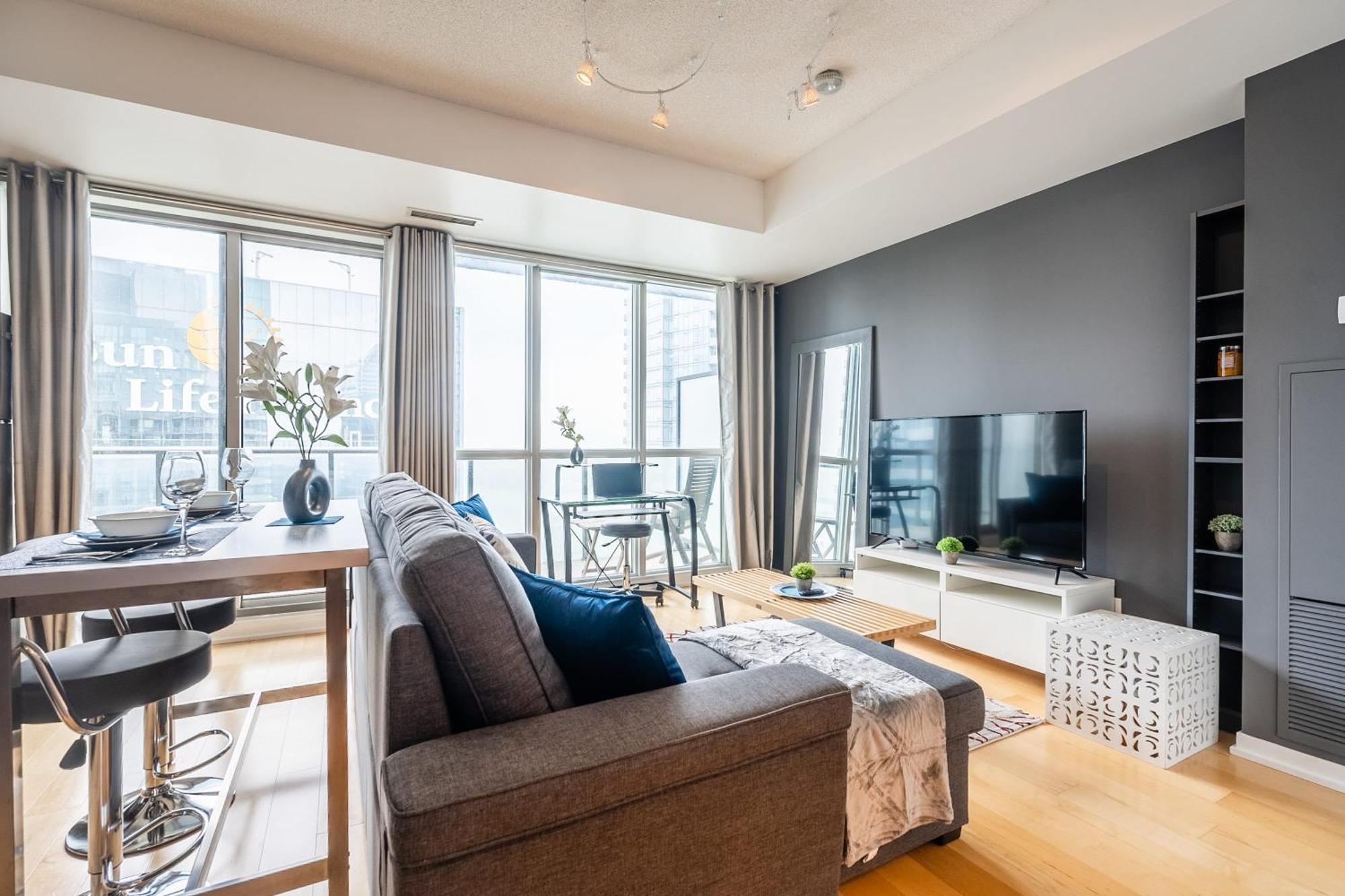 1Br Luxury Condo - Downtown Toronto Luaran gambar