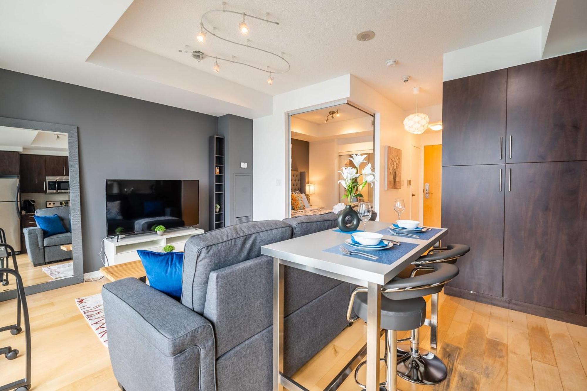 1Br Luxury Condo - Downtown Toronto Luaran gambar